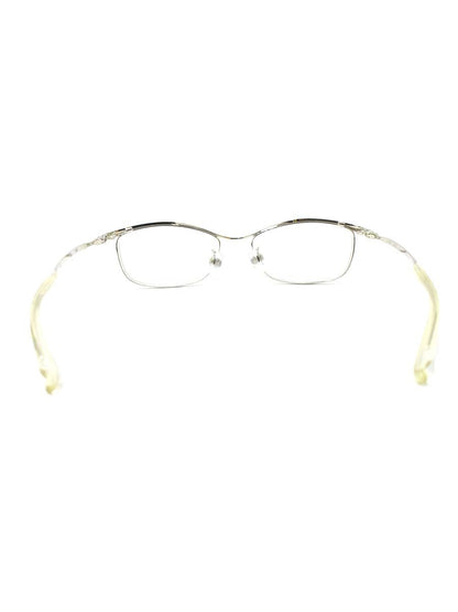 フォーナインズ S-806T メガネ シルバー チタン スクエア ITHMI6YH5QMM