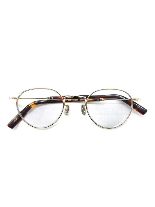 アイヴァン7285 メガネ MODEL219 ゴールド C.901 ANTIQUE GOLD IT6DTFSIH9TM