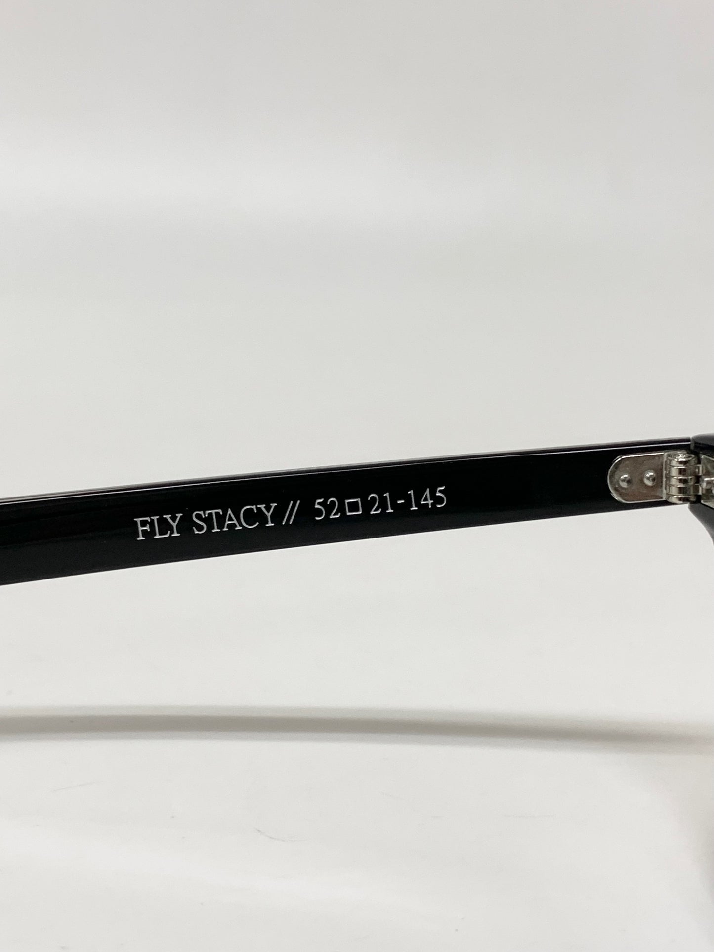 ブラックフライズ FLYSTACY サングラス ブラック セルフレーム フルリム ウェリントン ITG71G7RCOWW