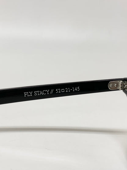 ブラックフライズ FLYSTACY サングラス ブラック セルフレーム フルリム ウェリントン ITG71G7RCOWW