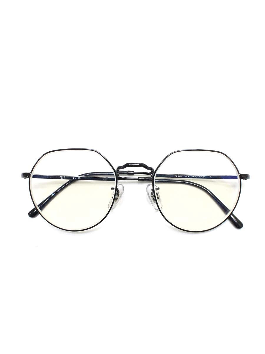レイバン JACK OPTICS RB6465 メガネ ブラック メタルフレーム フルリム IT4FP2TE260A