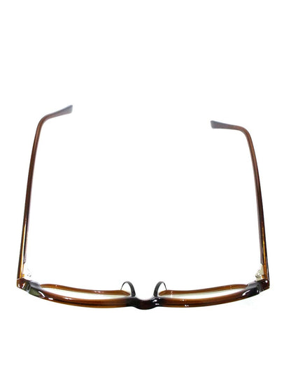 白山眼鏡店 メガネ ブラウン セルフレーム フルリム オーバルシェイプ IT81QNZYQZEA