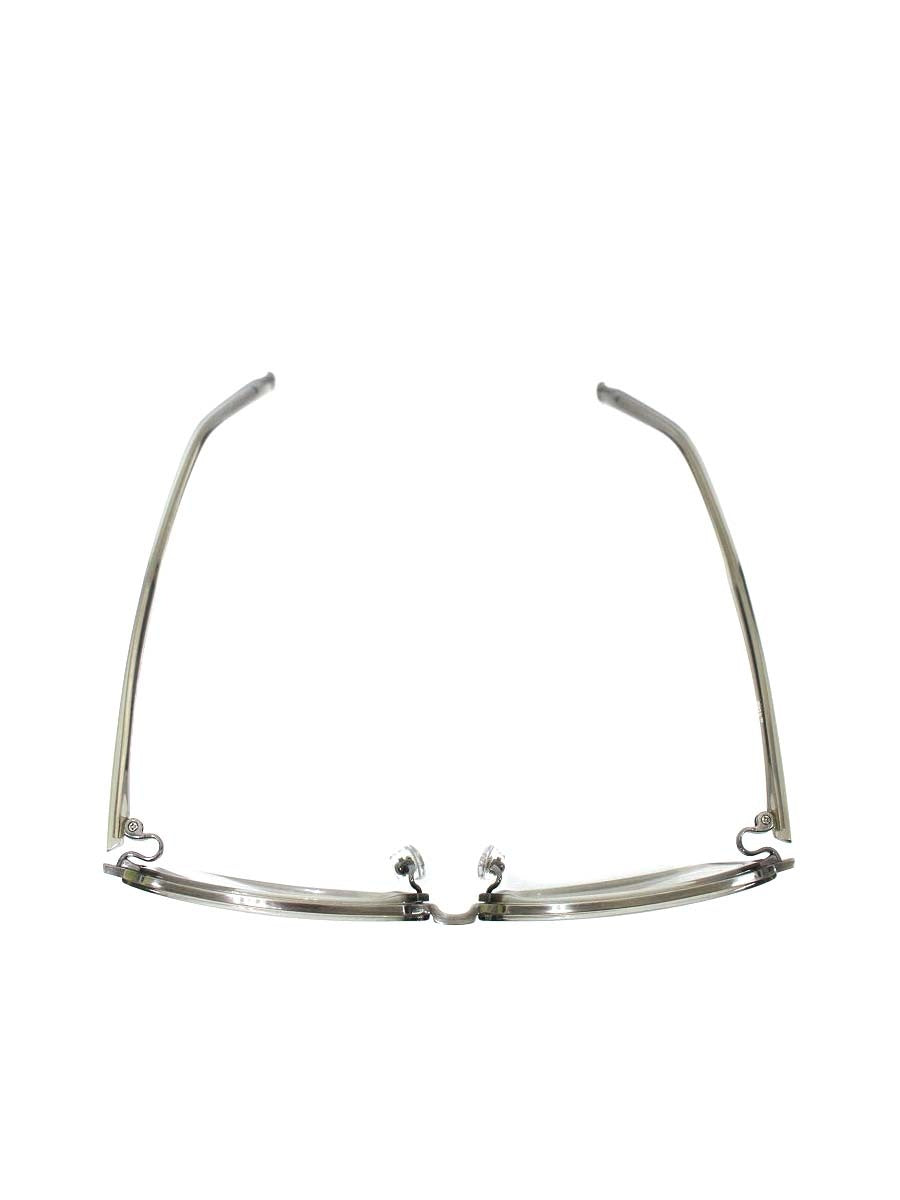 フォーナインズ M-106 メガネ 眼鏡 グレー セルフレーム フルリム スクエア クリア ITGP76XYPM2C