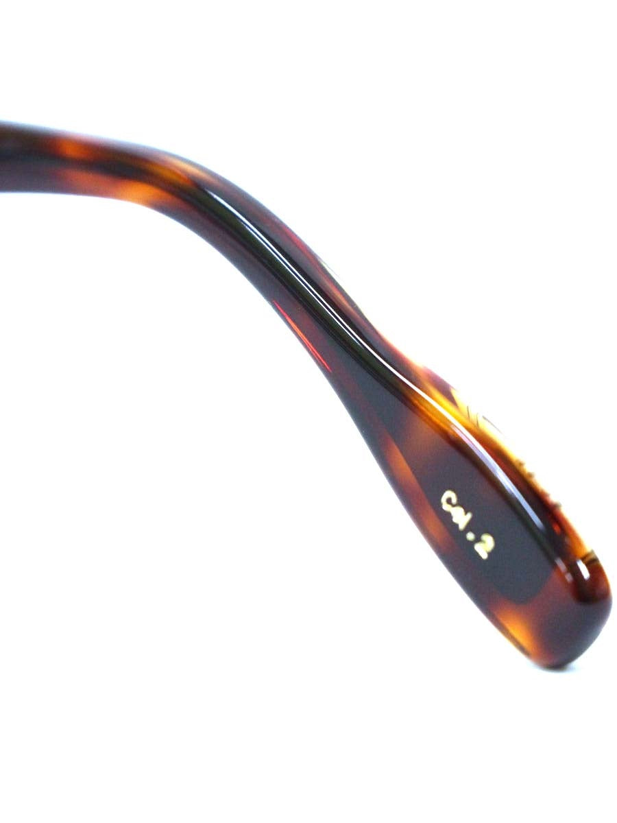 ドメスティックインターナショナル DI-1010 メガネ ブラウン セルフレーム フルリム ウェリントンシェイプ ITPF9GMU1GA6