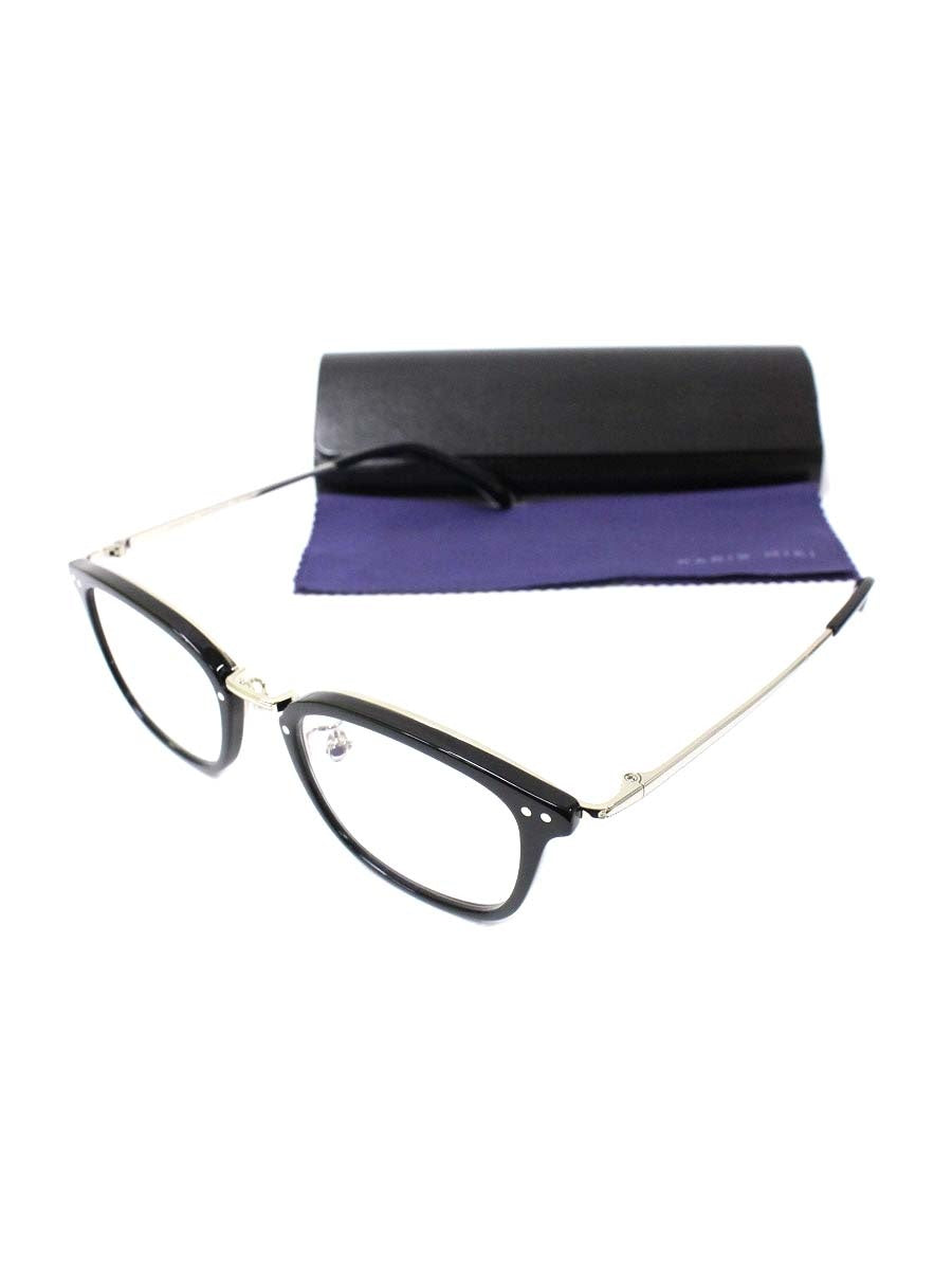 パリミキ PARIS MIKI Collection CAF-1118U メガネ ブラック/シルバー ITCTXY1YDDGW