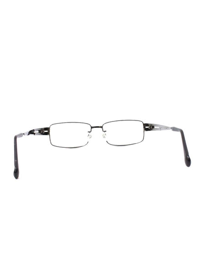 チタノス T-1290 メガネ ガンメタル/ブラック メタルフレーム スクエア ITMOWVT6M70A