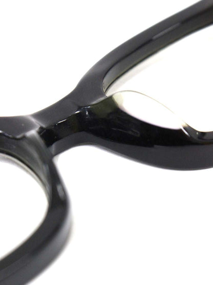 ネイバーフッド TRAMP トランプ メガネ ブラック エフェクター コラボ セルフレーム スクエア ITG3ZQW6OMZ3