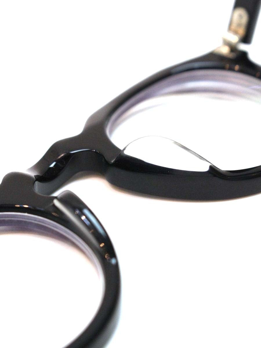 バートンペレイラ MBL ASCOT メガネ ブラック ウェリントン ITDN5A9YVEDS
