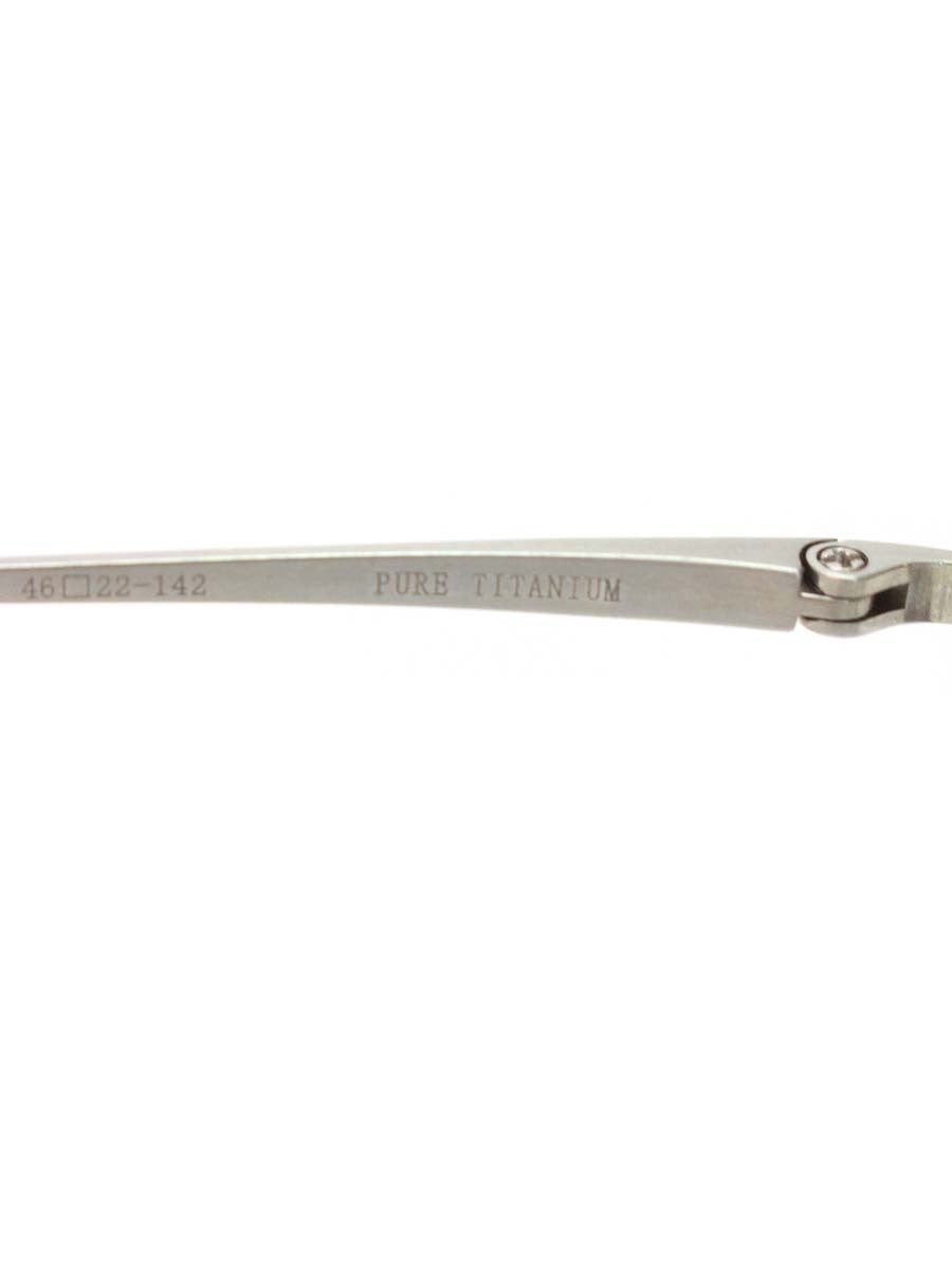 金子眼鏡 KV-96 メガネ シルバー PURE TITANIUMU ヴィンテージ BS ITLT9A6QCFOO