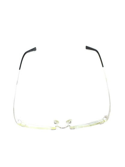 フレア FLAIR 508 メガネ ブラック/シルバー メタルフレーム リムレス IT57FKDUFJB2