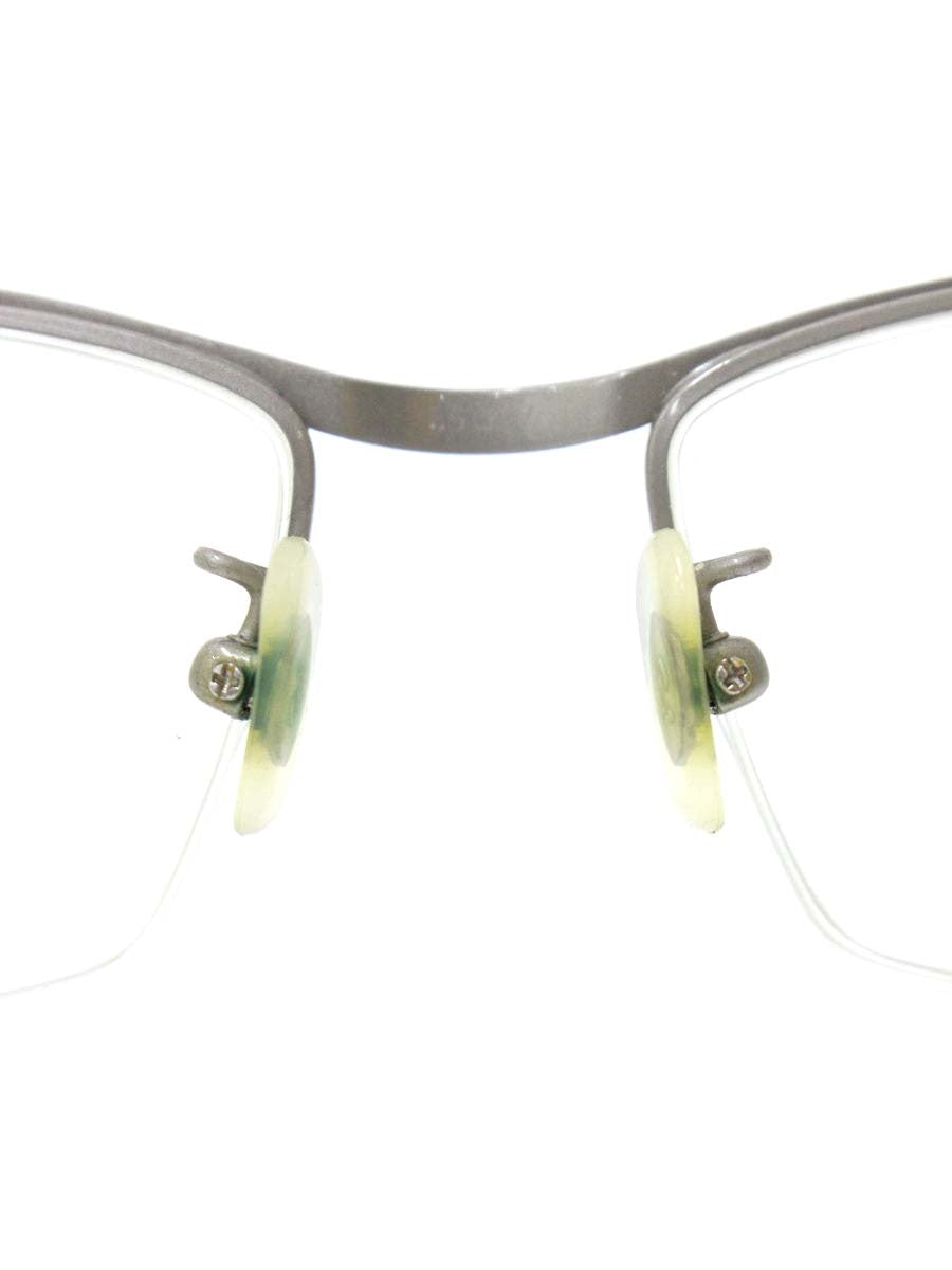 レイバン RB8746D メガネ シルバー メタルフレーム ハーフリム（ナイロール）スクエア ITJDJQJ0WU62