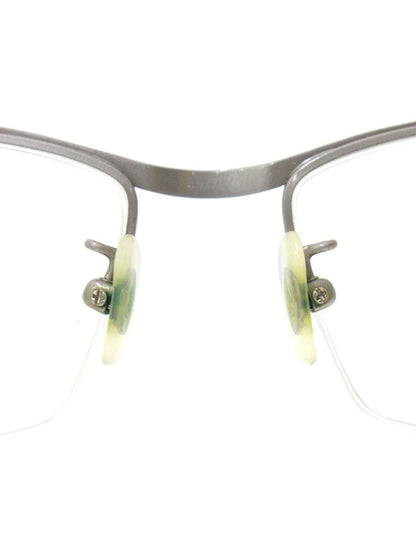 レイバン RB8746D メガネ シルバー メタルフレーム ハーフリム（ナイロール）スクエア ITJDJQJ0WU62