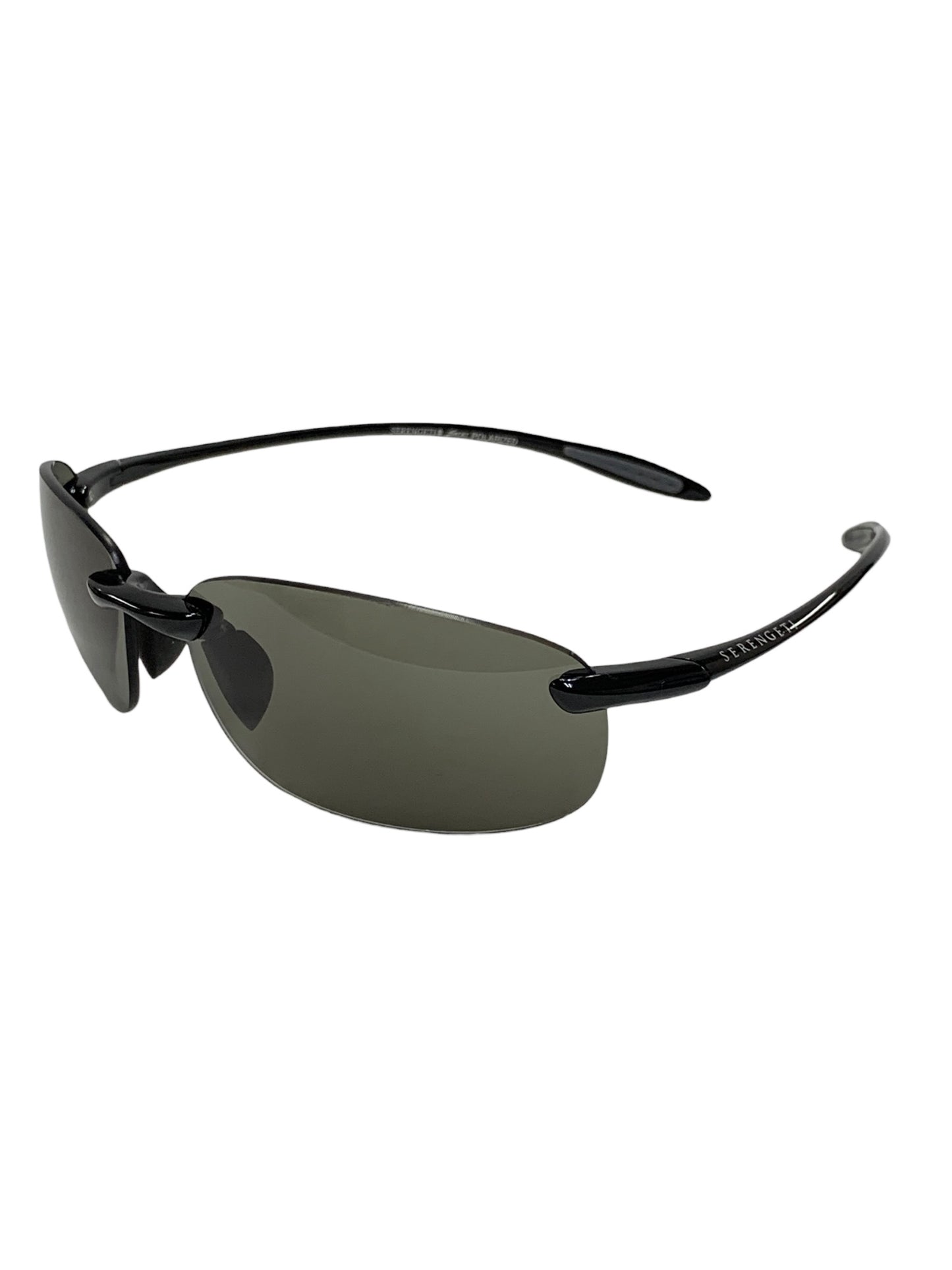 セレンゲッティ NUVINO サングラス ブラック リムレス IT5EGSV2OFQK