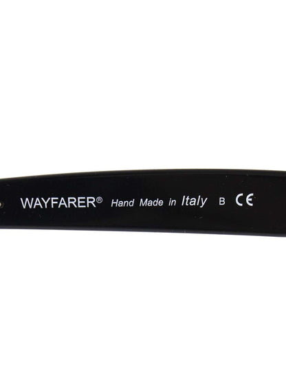 レイバン WAYFARER ウェイファーラー RB2140A メガネ ブラック セルフレーム ボストン ITYI482QSC4K