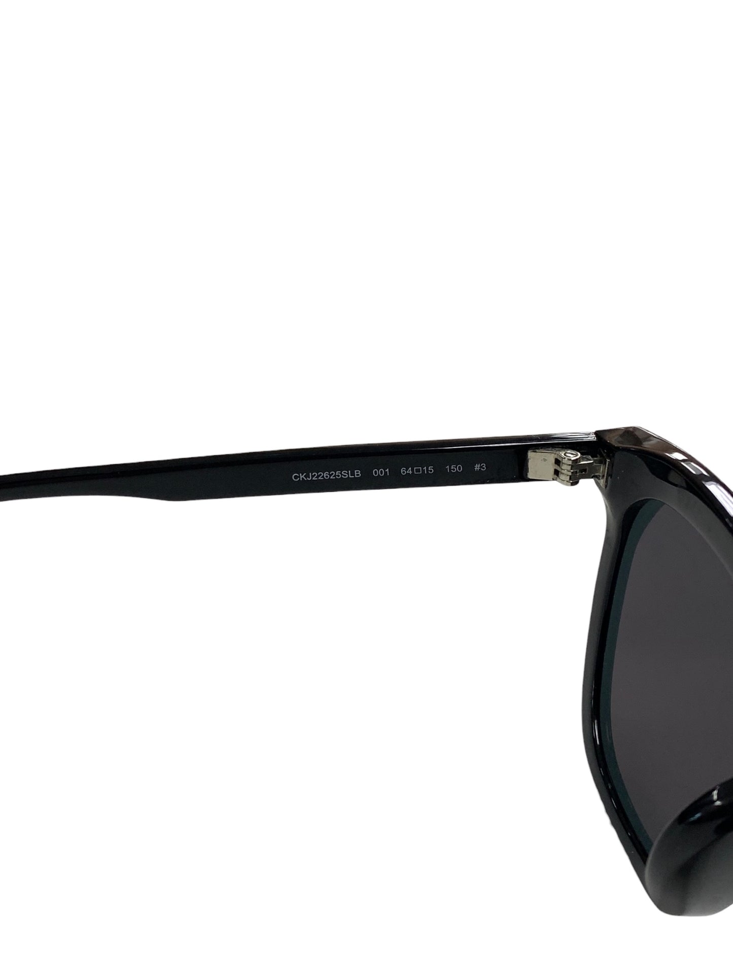 カルバンクライン CKJ22625SLB サングラス ブラック  セルフレーム フルリム ウェリントン ITW5IPF4YLRU