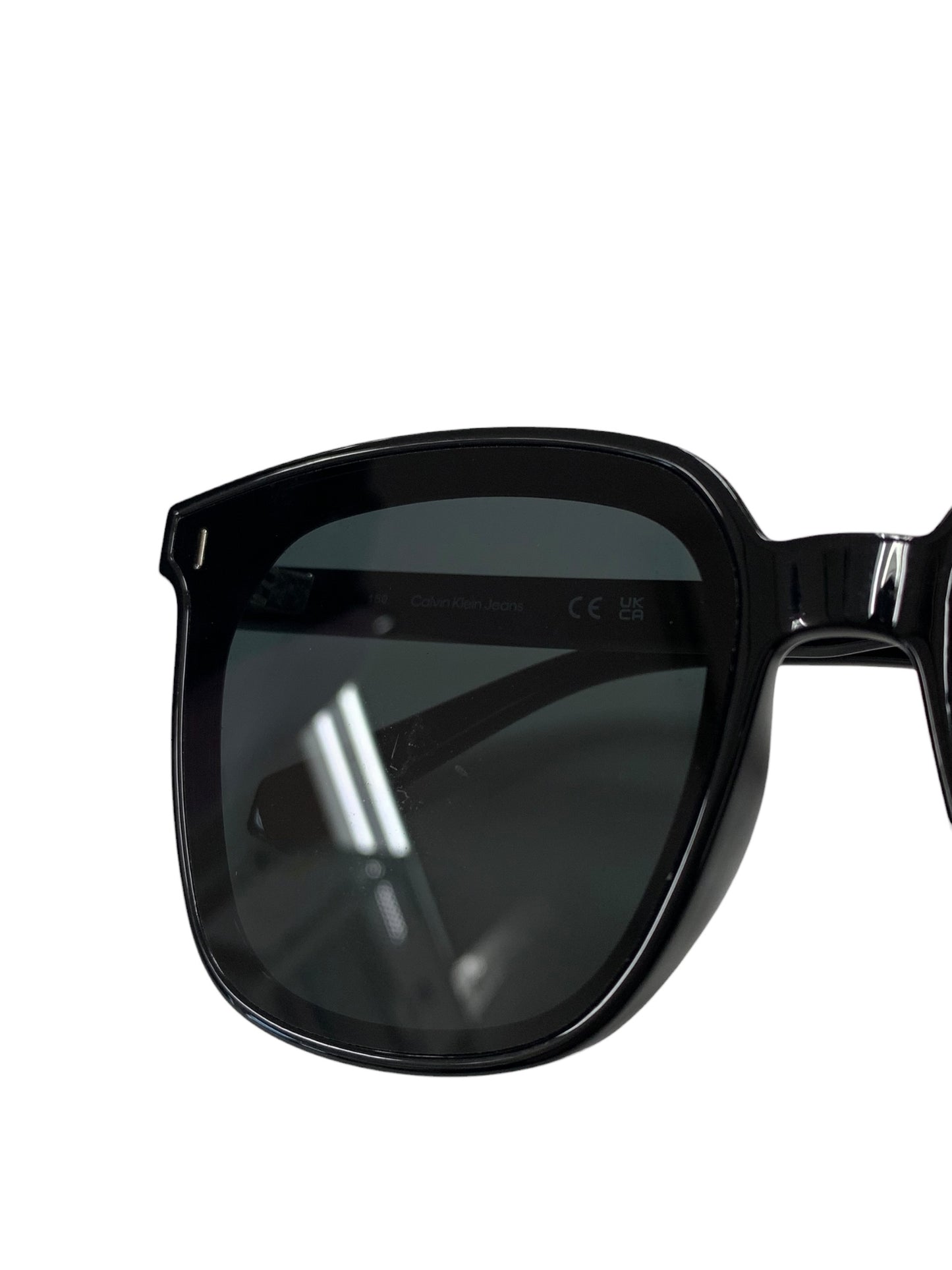カルバンクライン CKJ22625SLB サングラス ブラック  セルフレーム フルリム ウェリントン ITW5IPF4YLRU