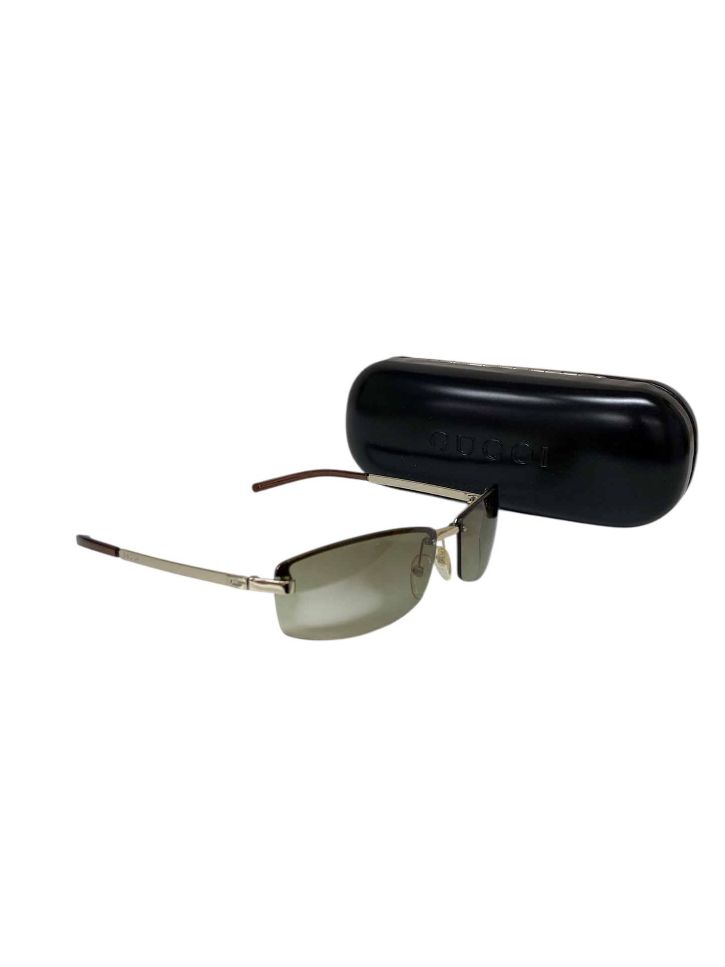 グッチ GG1796 サングラス ゴールド コンビフレーム リムレス（フチなし） ITPB2F1A9BZ4