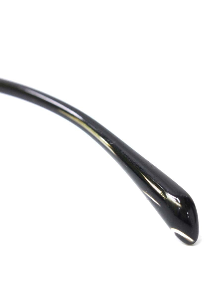 ポリス V1682J メガネ ブラック セルフレーム フルリム スクエア ITOW3XKRYWB6