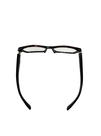 アランミクリ A03525 001 メガネ ブラック Pointillee black  transparent red ITXOTVW7XBAK