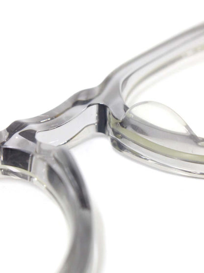 エフェクター VIVO メガネ クリアグレー セルフレーム フルリム ボストン ITIKBAEOQ1NG