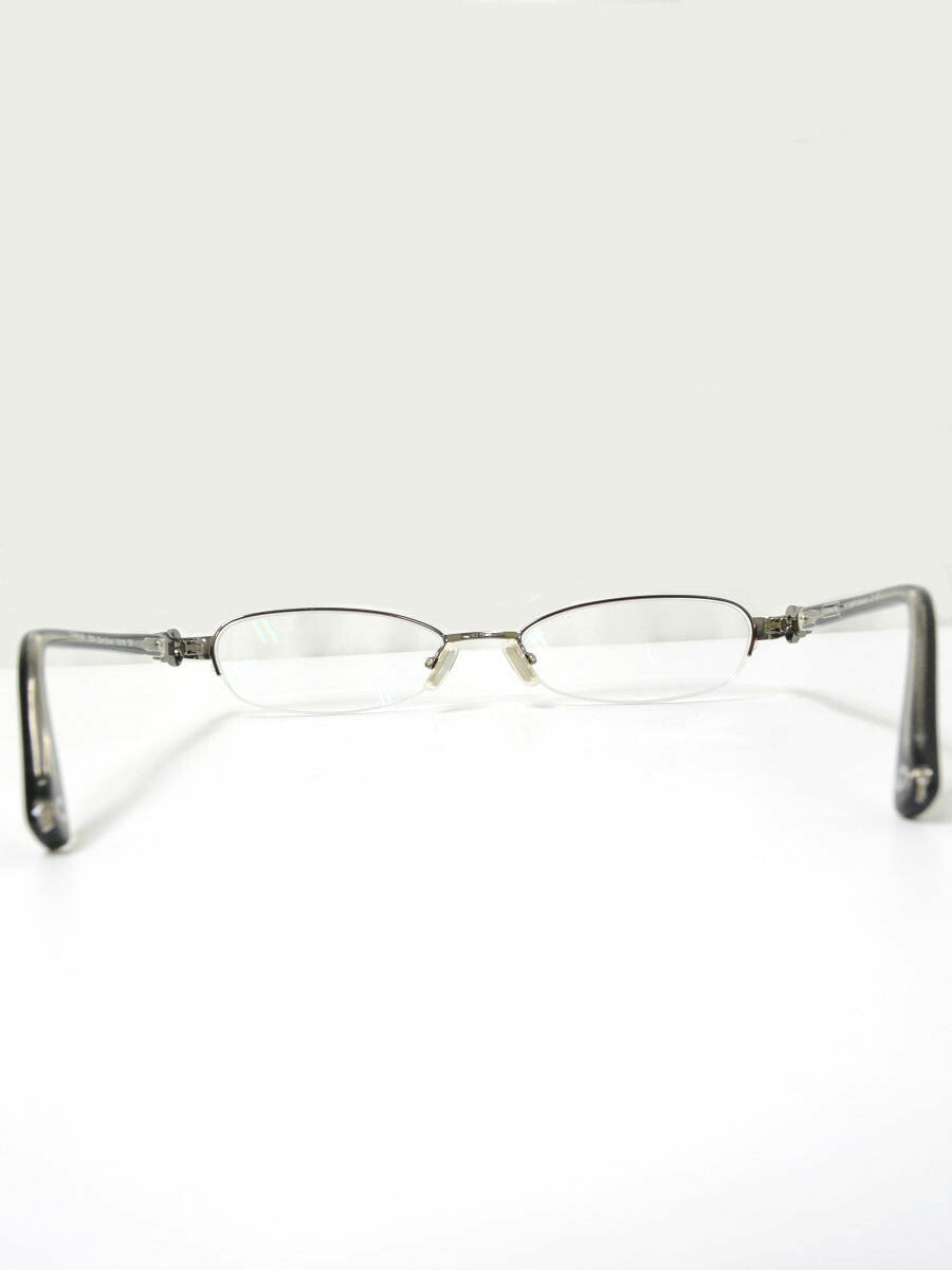 新品 COACH coach コーチ メガネ 眼鏡 チタン titanium ブランド 黒 ブラック オシャレ 上品 ハーフリム 高級感 - めがね 、コンタクト
