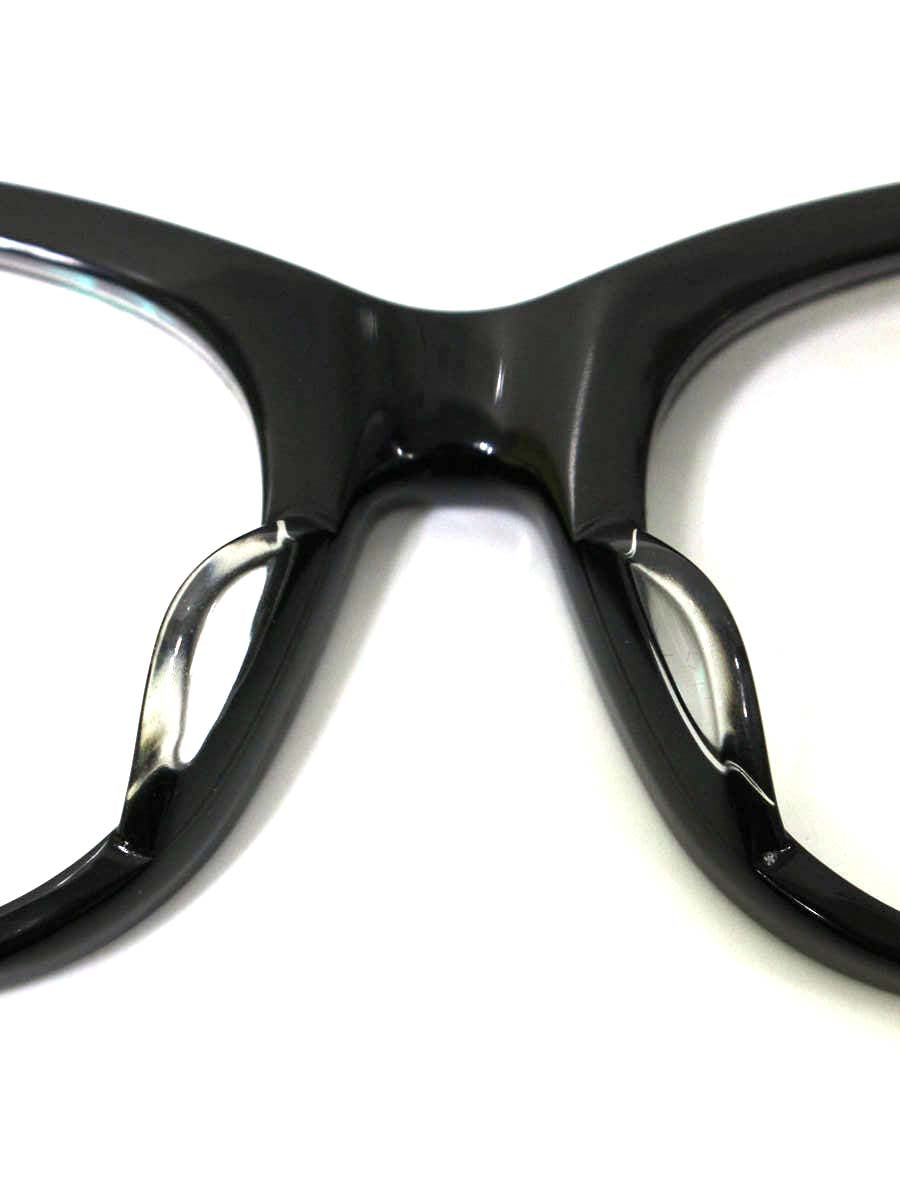 白山眼鏡店 眼鏡 ブラック メガネ ウエリントン IT4BBRR0YZ7C