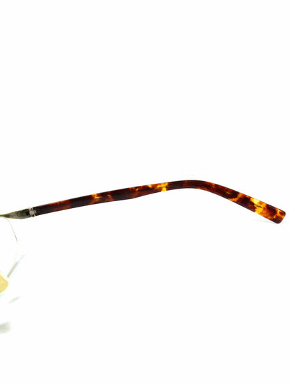 金子眼鏡 メガネ 恒眸作 手造 ハーフリムフレーム オーバル型 【Aランク】