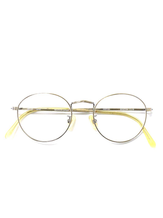 ボストンクラブ メガネ シルバー ウエストン メタルフレーム フルリム ボストン IT1W11WJRZMB