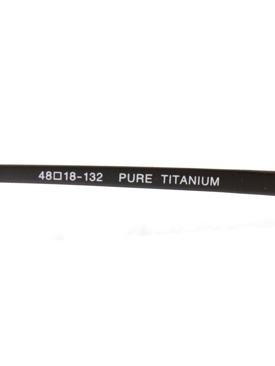 ベセペセ BP-136 サングラス パープル PURE TITANIUM メタルフレーム スクエア型 IT37TT7V2SN6