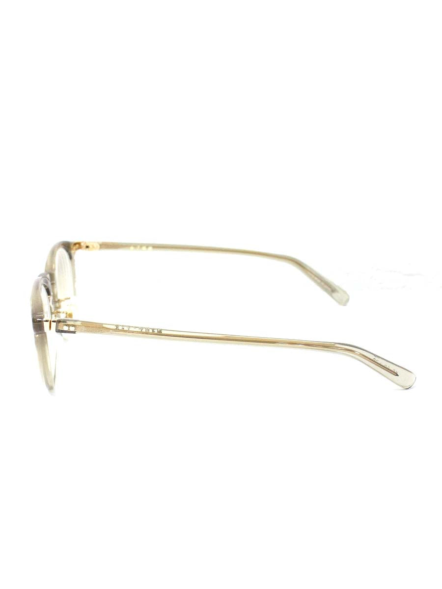 金子眼鏡 セルロイドシリーズ KC-58 LBR メガネ 眼鏡 透明 飾り丁番