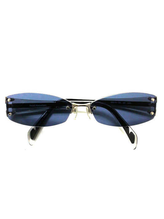マサキマツシマ MF-1059 サングラス ブラック リムレス スクエア ITYC4V7WHUH0